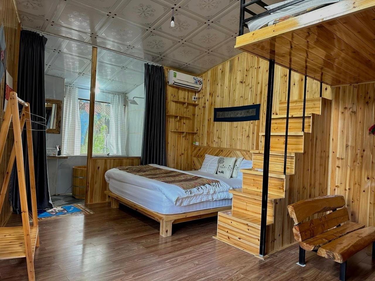 Nobita Homestay Bac Ha Exterior photo